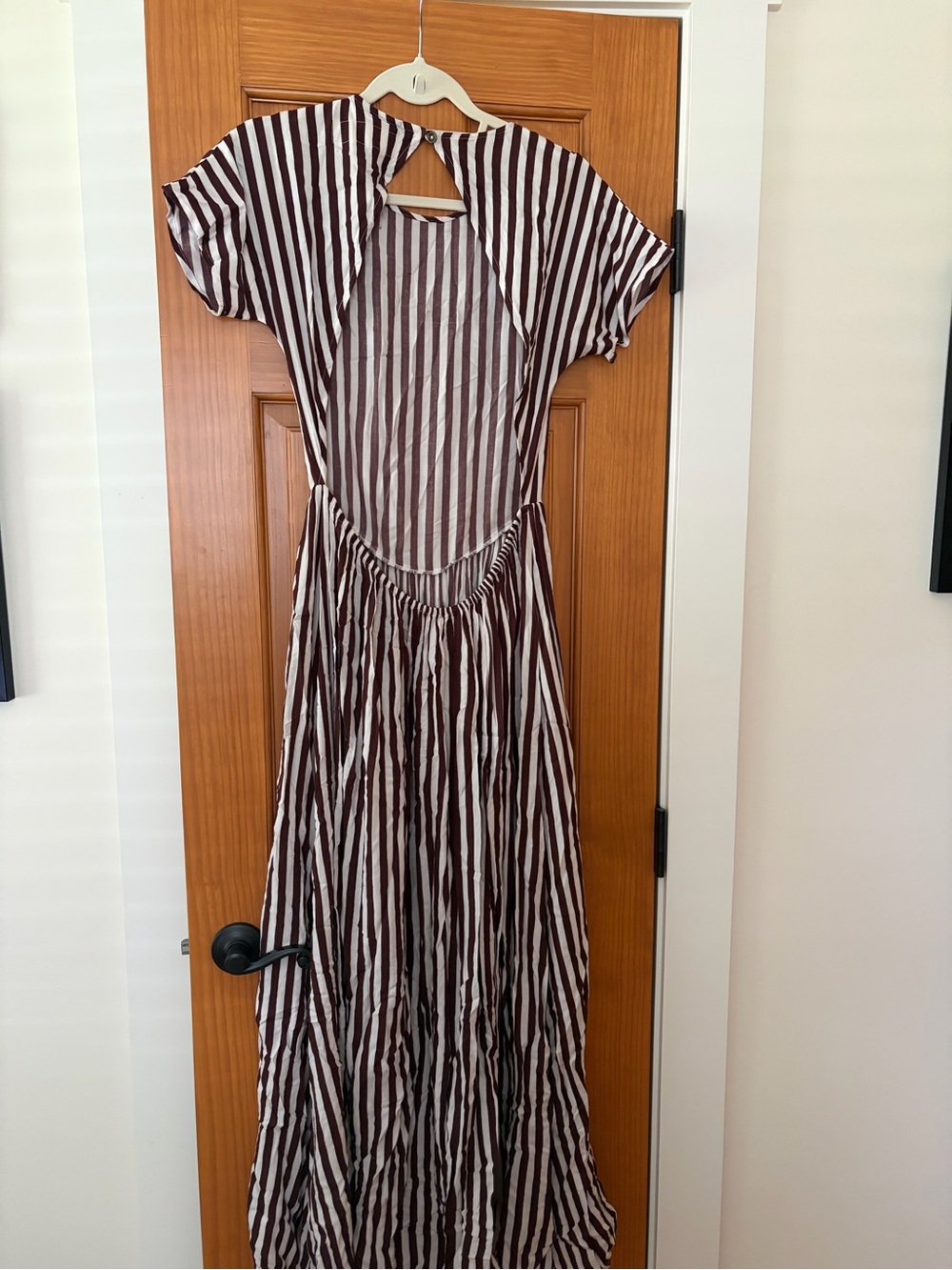 Jen’s Pirate Booty French Stripe Navi Dress - Picture 4 of 4